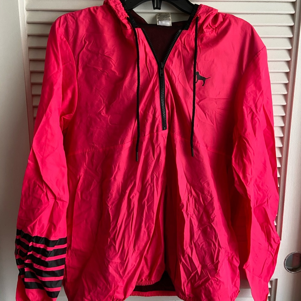 Pink windbreaker